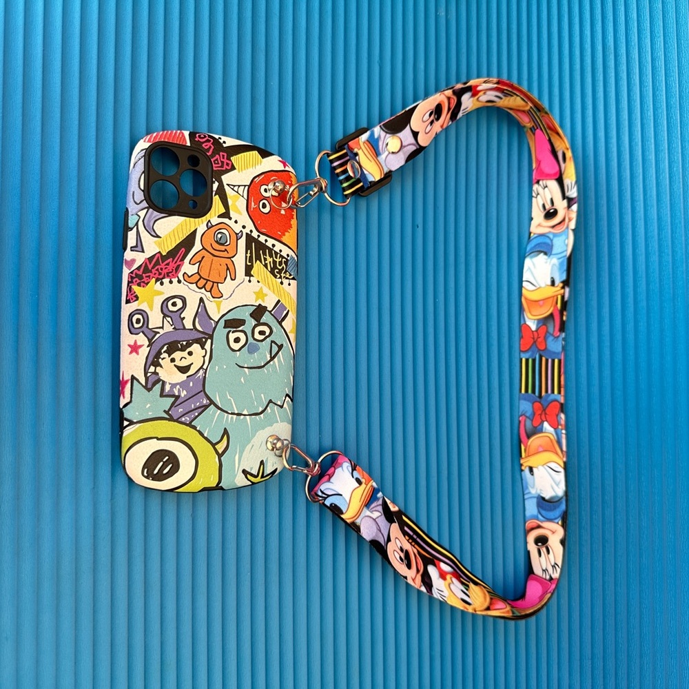 iPhone 11 Pro Max case with strap